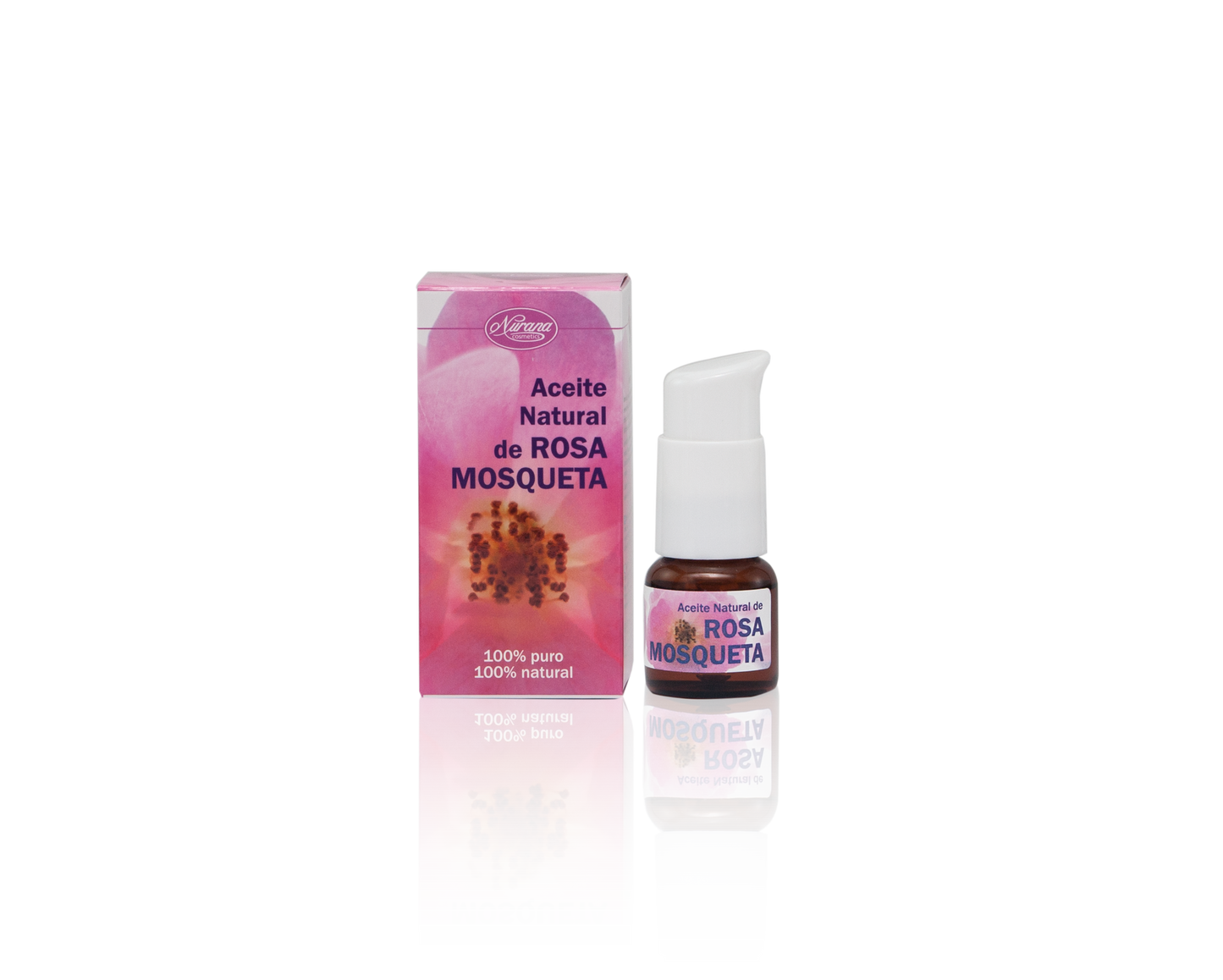Aceite de Rosa Mosqueta 20ml Nurana, 100% natural