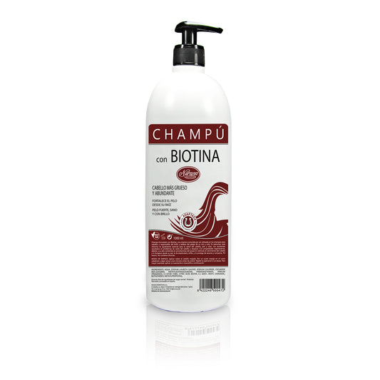 Champú con Biotina Nurana 1L. En Septiembre, GRATIS con compras a partir de 50 Euros